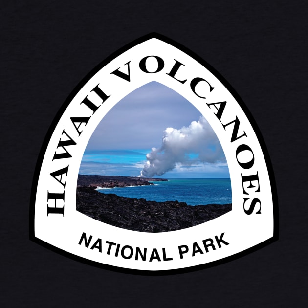 Hawaii Volcanoes National Park shield by nylebuss